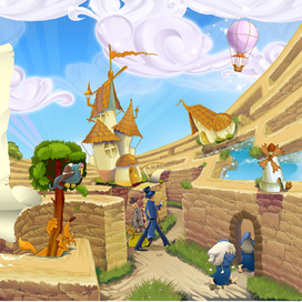 Иллюстрации к книжке, "Сказки-задачки"