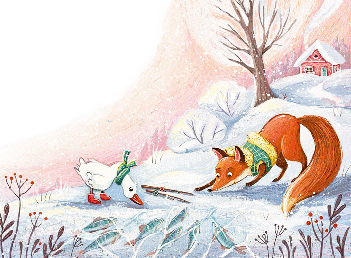 Лиса и Гусик