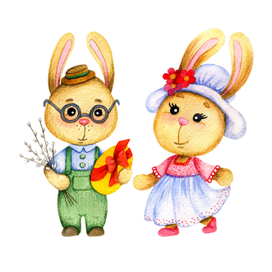 Пасхальные кролики