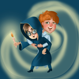 Гарри и Рон