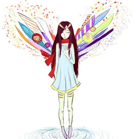 Одинокая девушка 