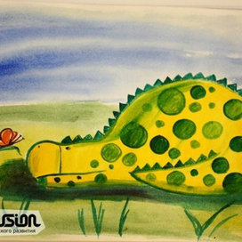 Любопытный динозаврик