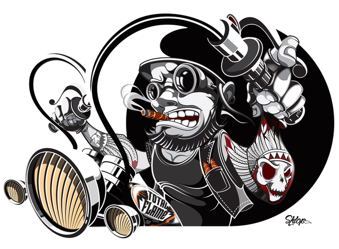 Принт для "Total flame cigars"