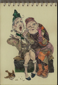 Испуганные старушки