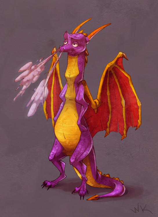 Пурпурный дракон