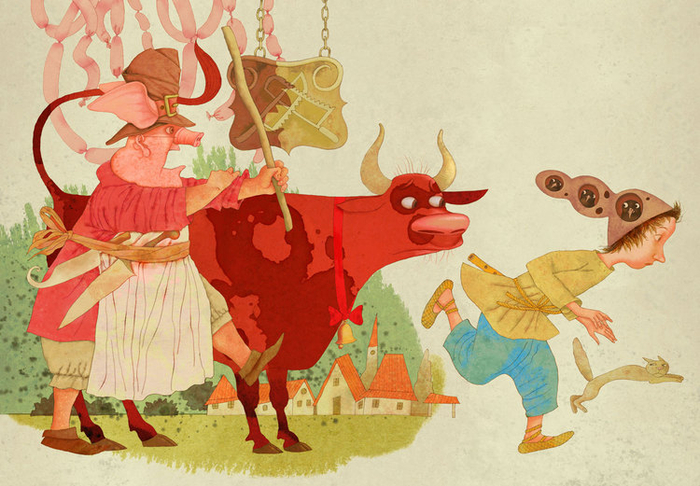 Братья Гримм. Как Ваня странствовал по миру.2