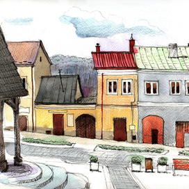 Хинцины. Площа Рынок.