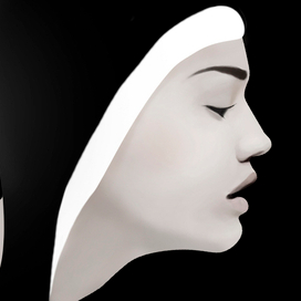 в облачении