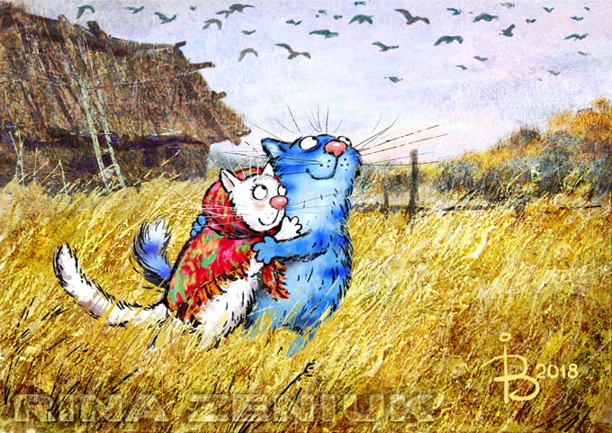 Почему котики не летают как птицы?..