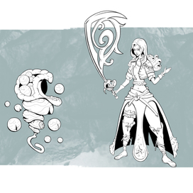 Концепт. Морская фантазия.