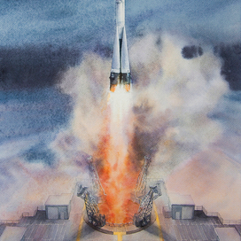 Пуск ракеты