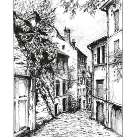 Улочка, залитая солнцем