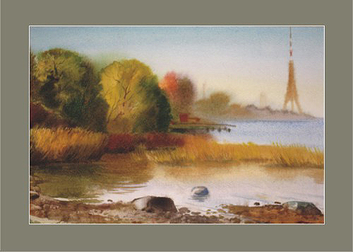 ,,Камыши.Осень на р.Даугава,Латвия,.