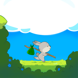 «Домик для зайчика» Разворот 1