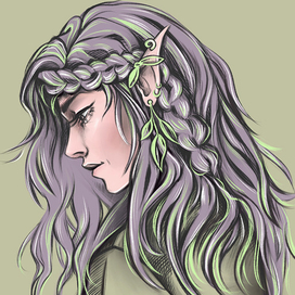 девушка лето