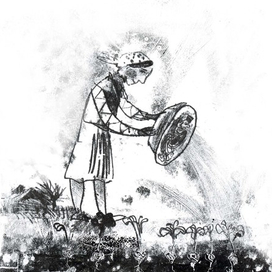 "О пользе вреда" Савва Можуко Пробная иллюстрация