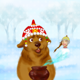 Медведица в тухье