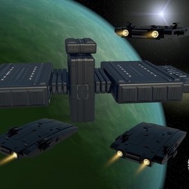 орбитальная станция ОС - 3000