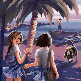 Обложка детского детектива 1