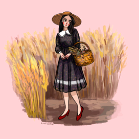 дама в шляпе