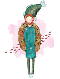 Взрослая рыбка