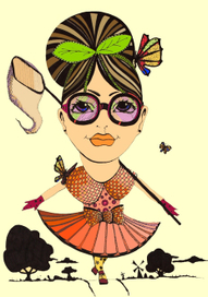 за бабочками