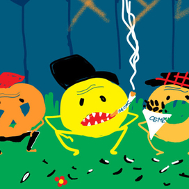 Колобок и кореша и семки