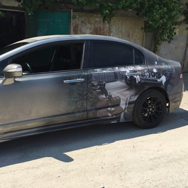 роспись хонды