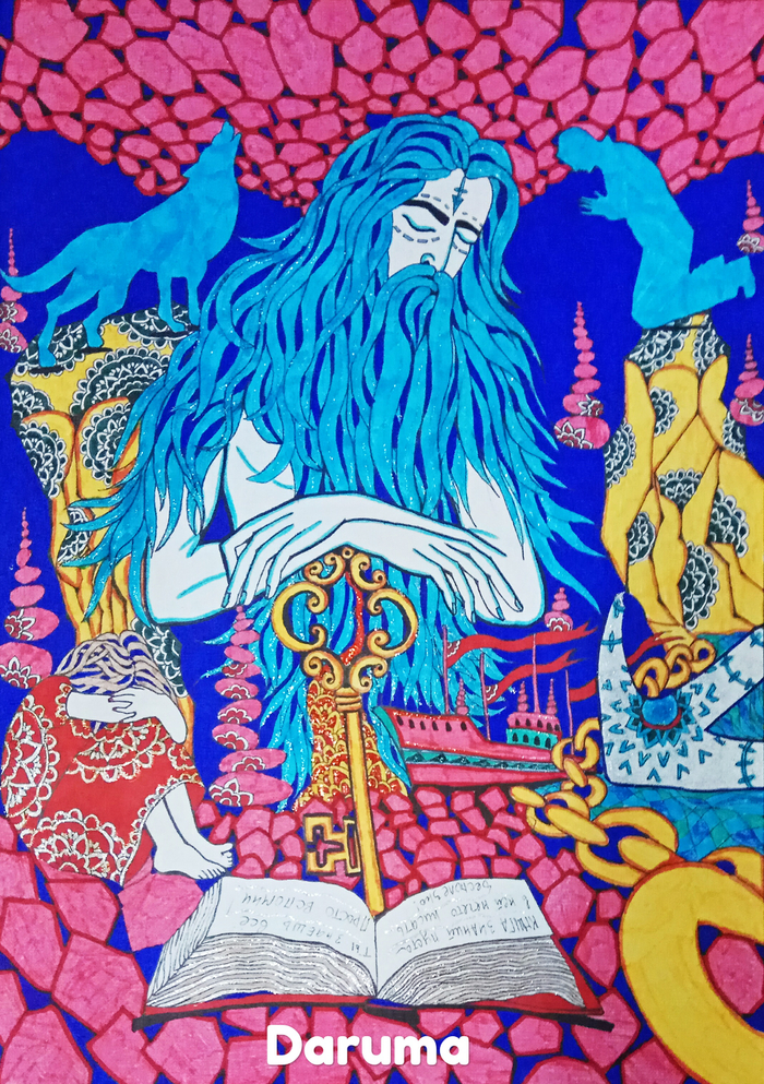 А Он - тёмный, как ночь!