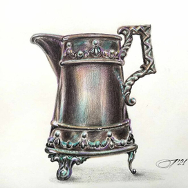 Винтажный молочник