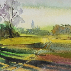 Серия акварельных открыток