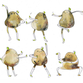 Во всех огородах страны! Картошечка! Персонаж