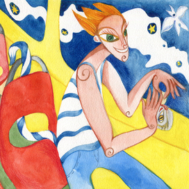 Детский трамвай