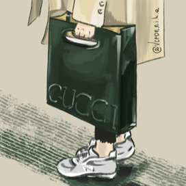 Модная иллюстрация