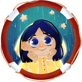 Детская книжная иллюстрация к книге "Маяк"