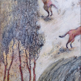 две собаки ушли*