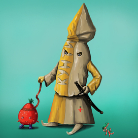 Конфета на прогулке