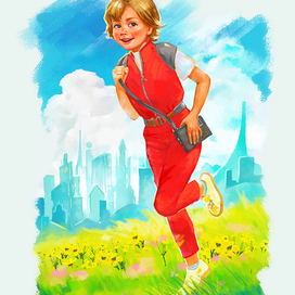 Алиса. Эскиз персонажа