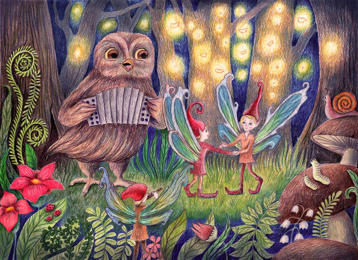 Танцы в лесу