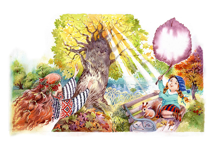  Шарлатовый листочек