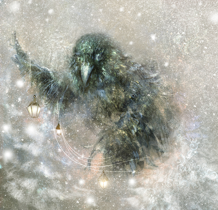 кружева чудес.ворон.