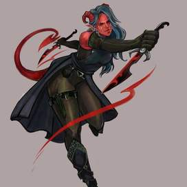 ДНД Rogue tiethling DND