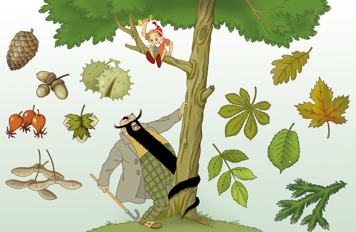 Иллюстрации для детского журнала