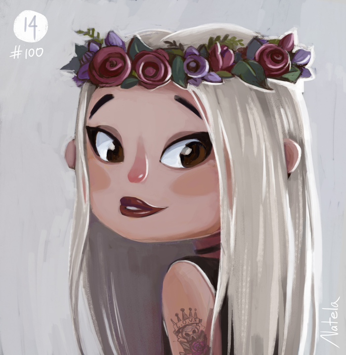 Девочки бывают разные...#day14 (14/100)