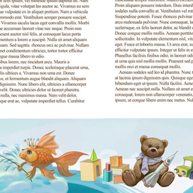 Иллюстрация для альбома фирмы "Шарус"