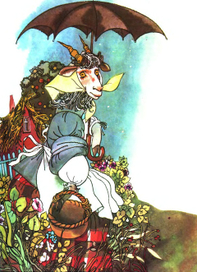 Сказки братьев Гримм. Волк и семеро козлят