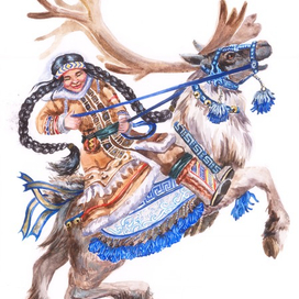 Эвенкийская сказка "Асаткан"