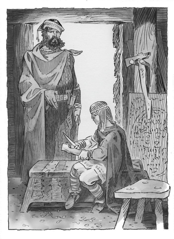 Сигурд и Ярл. "Сигурд-победитель Дракона" Детгиз