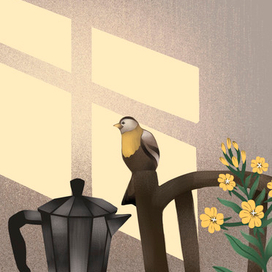 Теплое утро