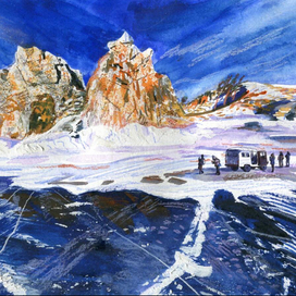 Скала-Шаманка, Байкал